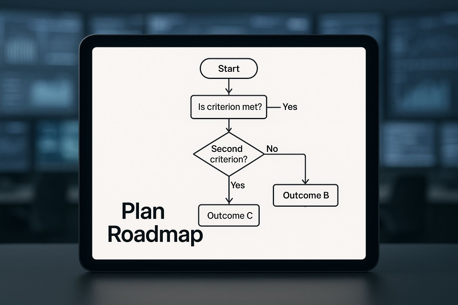 Consolidation planning roadmap illustrated as a decision flowchart.